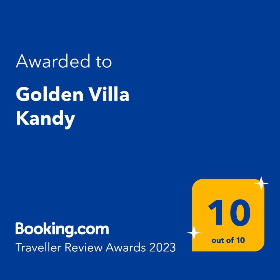 Golden Villa Kandy - "Free Pickup From Kandy " Экстерьер фото